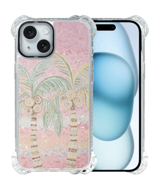 Etui do iPhone 15 IBIZU DropGuard Ultra z MagSafe, Modern Classics, Włoski ogród