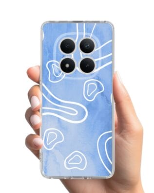 Etui do Xiaomi Redmi Note 15 Pro Plus 5G przeźroczyste, silikonowe Flexi, Summer Patterns, morski wzór