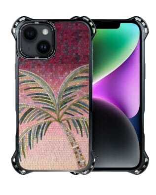 Etui do iPhone 14 Plus IBIZU DropGuard Ultra z MagSafe, Modern Classics, Kalabryjska palma