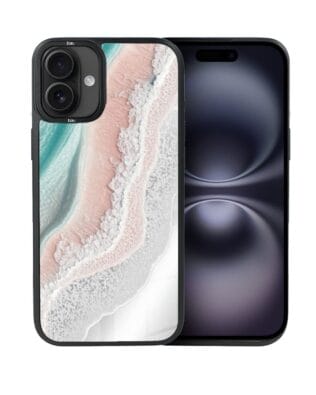 Etui do iPhone 16 IBIZU DropGuard Matt z MagSafe, Reflect, Rajska fala