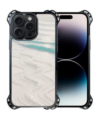 Etui do iPhone 14 Pro IBIZU DropGuard Ultra z MagSafe, Amalfi, Koralowa plaża