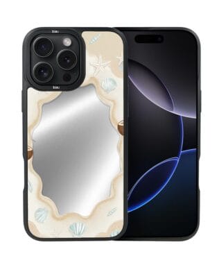 Etui do iPhone 16 Pro Max IBIZU DropGuard Matt z MagSafe, Reflect, Plażowe lustro