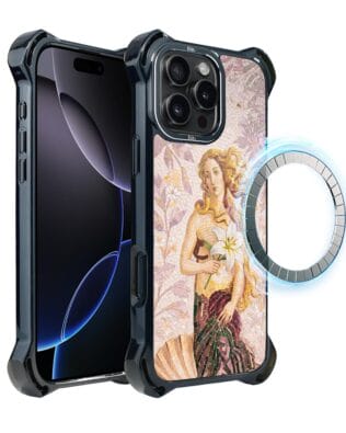 Etui do iPhone 16 Pro Max IBIZU DropGuard Ultra z MagSafe, Modern Classics, Narodziny Wenus