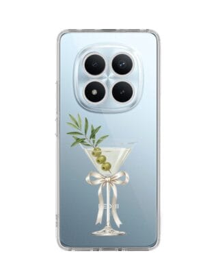 Etui do Xiaomi Redmi Note 15 Pro Plus 5G przeźroczyste, silikonowe Flexi, Paradise, Dry Martini