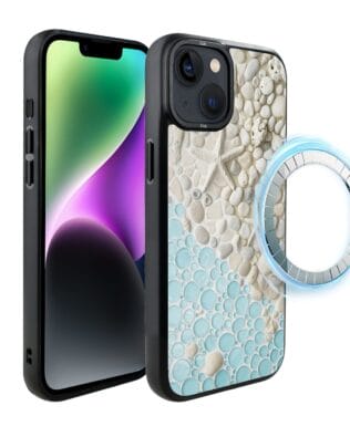 Etui do iPhone 14 Plus IBIZU DropGuard Matt z MagSafe, Amalfi, Rajska zatoczka