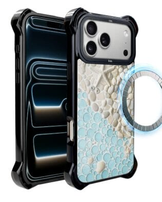 Etui do iPhone 17 Pro Max IBIZU DropGuard Ultra z MagSafe, Amalfi, Rajska zatoczka
