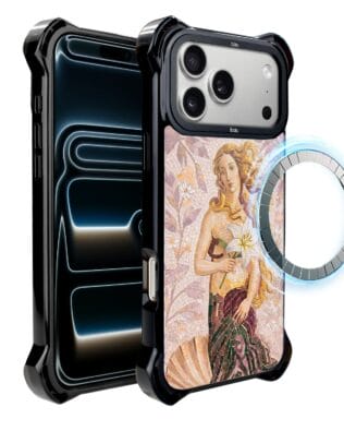 Etui do iPhone 17 Pro Max IBIZU DropGuard Ultra z MagSafe, Modern Classics, Narodziny Wenus