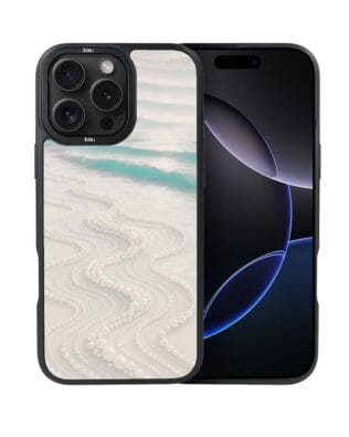 Etui do iPhone 16 Pro Max IBIZU DropGuard Matt z MagSafe, Amalfi, Koralowa plaża