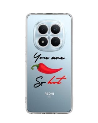 Etui do Xiaomi Redmi Note 15 Pro 5G przeźroczyste, silikonowe Flexi, papryczka chilli