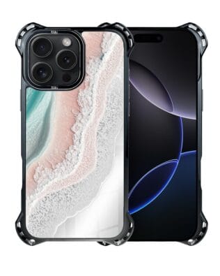 Etui do iPhone 16 Pro Max IBIZU DropGuard Ultra z MagSafe, Reflect, Rajska fala