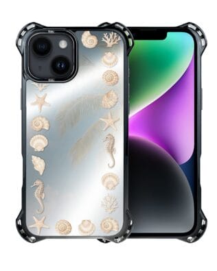 Etui do iPhone 14 Plus IBIZU DropGuard Ultra z MagSafe, Reflect, Muszelkowe lustro