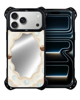 Etui do iPhone 17 Pro Max IBIZU DropGuard Ultra z MagSafe, Reflect, Plażowe lustro