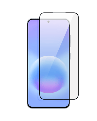 Szklana folia z powłoką ceramiczną na cały ekran 5D z czarną ramką do Samsung Galaxy A57