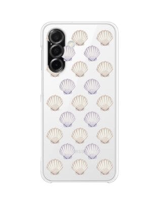 Etui do Samsung Galaxy A26 5G przeźroczyste, silikonowe Flexi, Summer Patterns, pastelowe muszelki