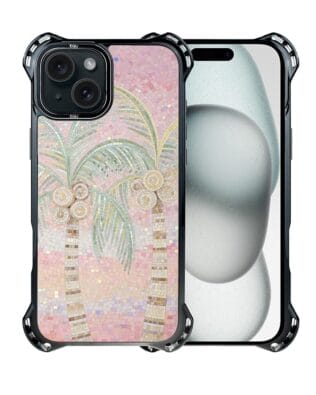 Etui do iPhone 15 Plus IBIZU DropGuard Ultra z MagSafe, Modern Classics, Włoski ogród