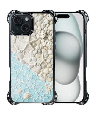 Etui do iPhone 15 Plus IBIZU DropGuard Ultra z MagSafe, Amalfi, Rajska zatoczka