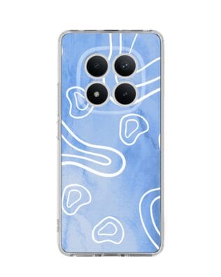 Etui do Xiaomi Redmi Note 15 5G przeźroczyste, silikonowe Flexi, Summer Patterns, morski wzór