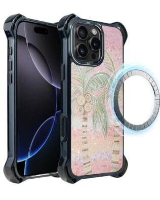 Etui do iPhone 16 Pro Max IBIZU DropGuard Ultra z MagSafe, Modern Classics, Włoski ogród