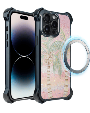 Etui do iPhone 14 Pro IBIZU DropGuard Ultra z MagSafe, Modern Classics, Włoski ogród
