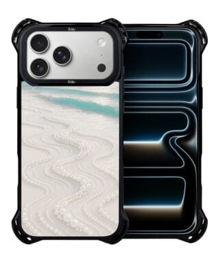 Etui do iPhone 17 Pro Max IBIZU DropGuard Ultra z MagSafe, Amalfi, Koralowa plaża