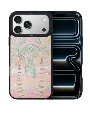 Etui do iPhone 17 Pro Max IBIZU DropGuard Matt z MagSafe, Modern Classics, Włoski ogród