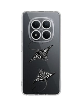 Etui do Xiaomi Redmi Note 15 Pro 4G przeźroczyste, silikonowe Flexi, Summer Patterns, diabeł morski