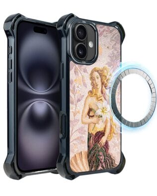 Etui do iPhone 16 IBIZU DropGuard Ultra z MagSafe, Modern Classics, Narodziny Wenus