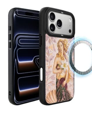 Etui do iPhone 17 Pro Max IBIZU DropGuard Matt z MagSafe, Modern Classics, Narodziny Wenus