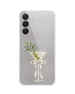 Etui do Samsung Galaxy M35 5G przeźroczyste, silikonowe Flexi, Paradise, Dry Martini