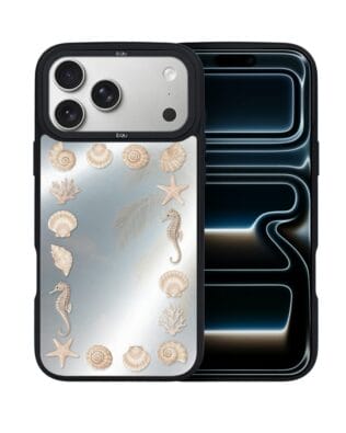 Etui do iPhone 17 Pro Max IBIZU DropGuard Matt z MagSafe, Reflect, Muszelkowe lustro