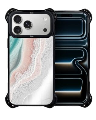 Etui do iPhone 17 Pro Max IBIZU DropGuard Ultra z MagSafe, Reflect, Rajska fala