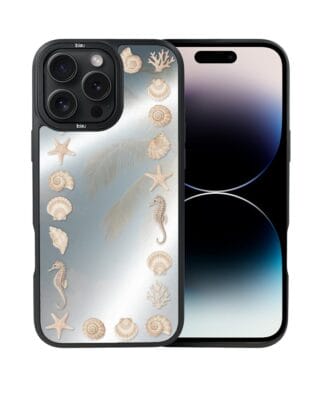 Etui do iPhone 14 Pro IBIZU DropGuard Matt z MagSafe, Reflect, Muszelkowe lustro