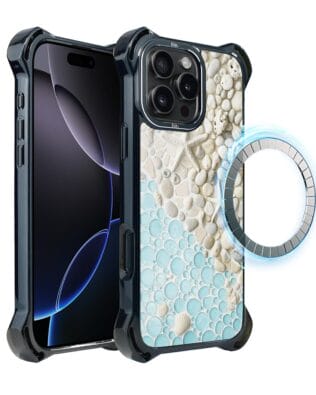 Etui do iPhone 16 Pro IBIZU DropGuard Ultra z MagSafe, Amalfi, Rajska zatoczka