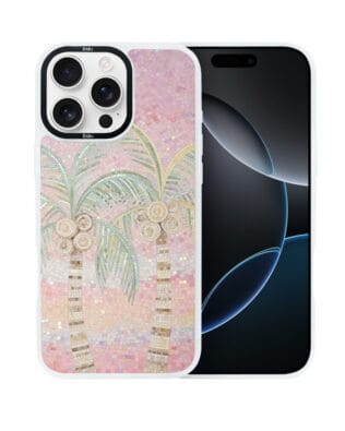 Etui do iPhone 16 Pro IBIZU DropGuard Matt z MagSafe, Modern Classics, Włoski ogród