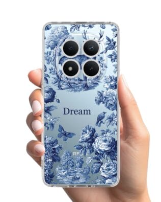 Etui do Xiaomi Redmi Note 15 4G przeźroczyste, silikonowe Flexi, Mystic, Dream Deer