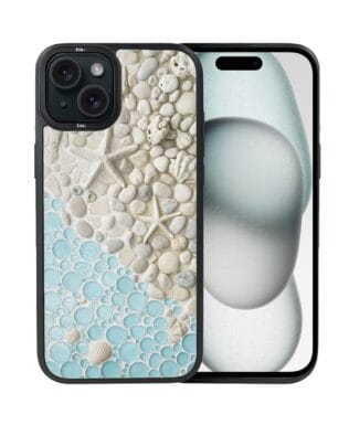 Etui do iPhone 15 IBIZU DropGuard Matt z MagSafe, Amalfi, Rajska zatoczka