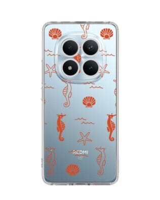 Etui do Xiaomi Redmi Note 15 Pro 5G przeźroczyste, silikonowe Flexi, Summer Patterns, wakacyjne wzory
