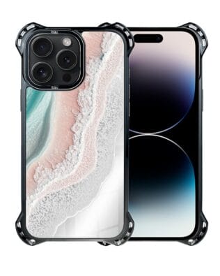 Etui do iPhone 14 Pro Max IBIZU DropGuard Ultra z MagSafe, Reflect, Rajska fala