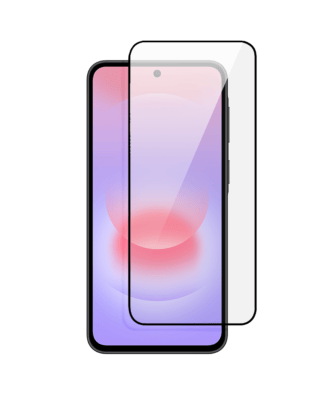 Szklana folia z powłoką ceramiczną na cały ekran 5D z czarną ramką do Samsung Galaxy A37