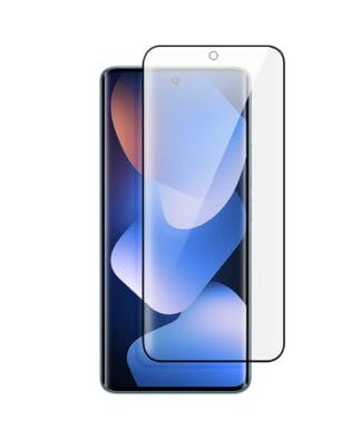 Szklana folia z powłoką ceramiczną na cały ekran 5D z czarną ramką do Xiaomi Redmi Note 15 5G