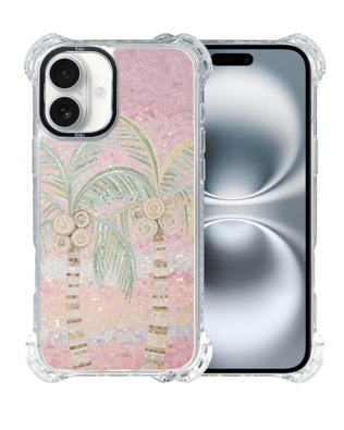 Etui do iPhone 16 IBIZU DropGuard Ultra z MagSafe, Modern Classics, Włoski ogród