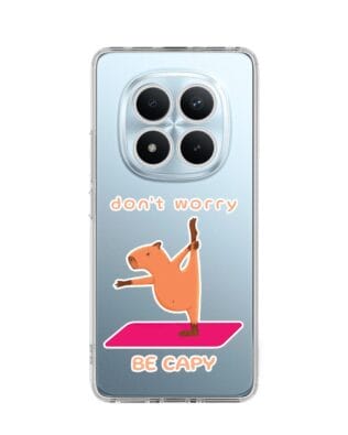 Etui do Xiaomi Redmi Note 15 Pro 4G przeźroczyste, silikonowe Flexi, kapibara