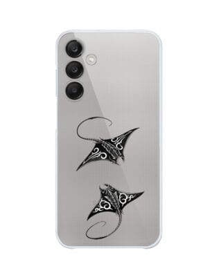 Etui do Samsung Galaxy M35 5G przeźroczyste, silikonowe Flexi, Summer Patterns, diabeł morski