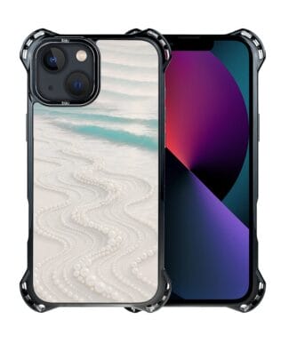 Etui do iPhone 13 IBIZU DropGuard Ultra z MagSafe, Amalfi, Koralowa plaża