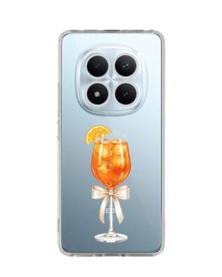Etui do Xiaomi Redmi Note 15 Pro Plus 5G przeźroczyste, silikonowe Flexi, Paradise, Aperol Spritz