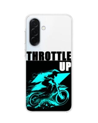 Etui do Samsung Galaxy A37 z MagSafe przeźroczyste, silikonowe Flexi, Bikers, Cross na maxa