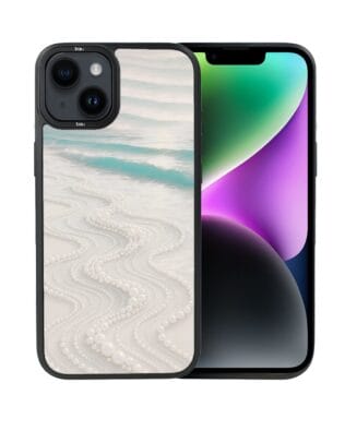 Etui do iPhone 14 IBIZU DropGuard Matt z MagSafe, Amalfi, Koralowa plaża