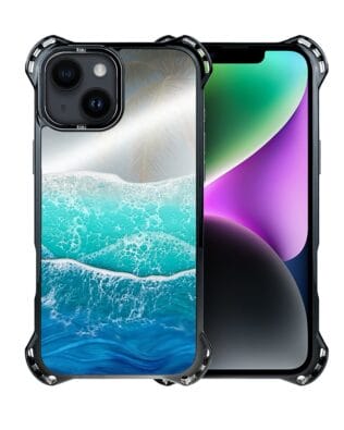 Etui do iPhone 14 Plus IBIZU DropGuard Ultra z MagSafe, Reflect, Szafirowy ocean