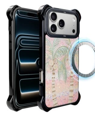 Etui do iPhone 17 Pro Max IBIZU DropGuard Ultra z MagSafe, Modern Classics, Włoski ogród