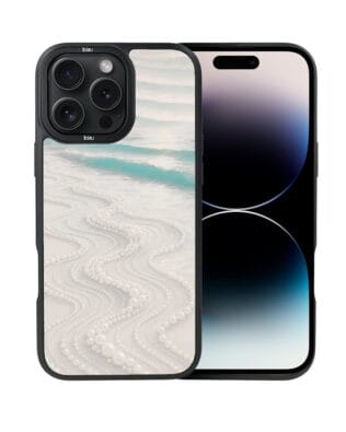 Etui do iPhone 14 Pro Max IBIZU DropGuard Matt z MagSafe, Amalfi, Koralowa plaża